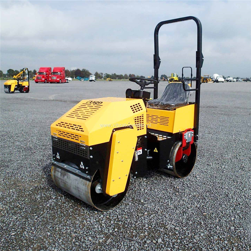 1 Ton Double Drum Asphalt Road Roller