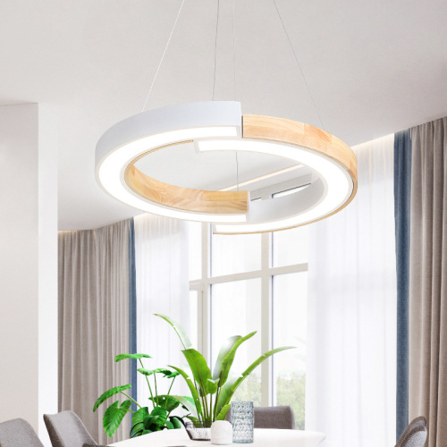 LEDER Wooden Ceiling Pendant Light