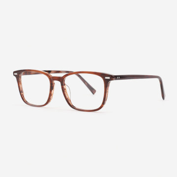 Square and hard angle Acetate Unisex Optical Frames