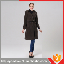 Latest Custom Made Woman Clothing Manufacturers Latest Design Short Wool Coat