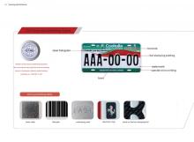 number plate  sheeting