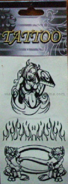 Non-Toxic Temporary Tattoo Sticker Hells