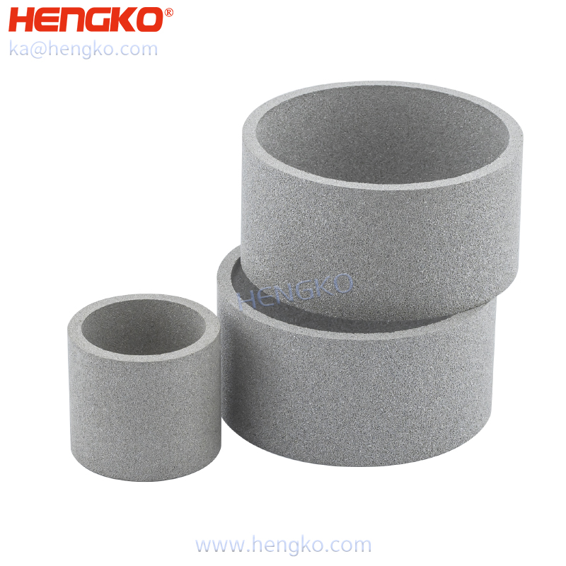 Wholesale 316 316L porous media sintered powders stainless steel metal filter tube air purifier hepa filter