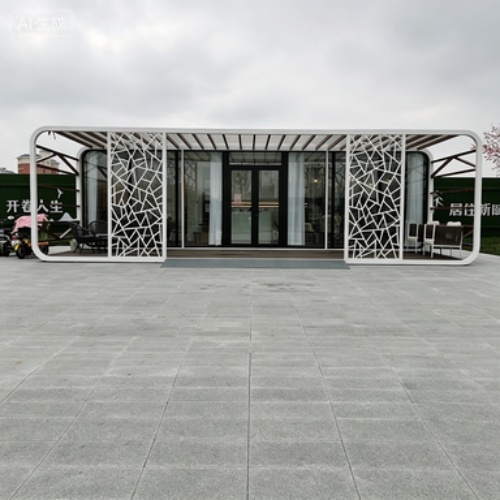 Modular Folding House for Eco-Friendly Travel Living