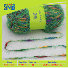 2015 newest flower twisting the lantern and pine yarn woven yarn, it's very beautiful and practical.