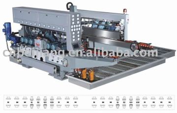 glass straight line double edging machinery