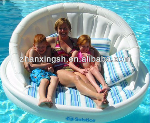 hot selling Inflatable water deck chair inflatable deck chair inflatable float row