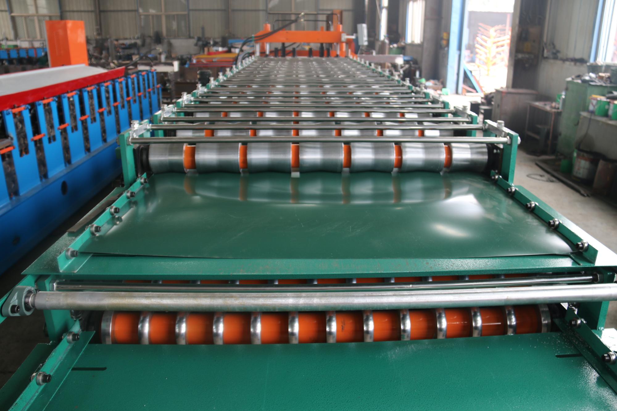 double deck roll forming machine