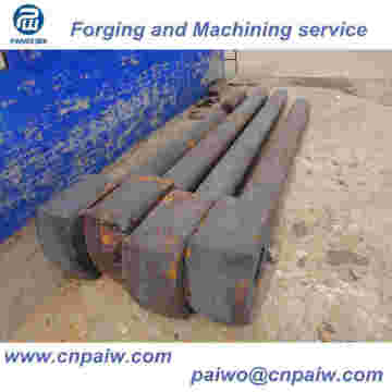 ISO9000  Hydraulic Cylinder Chromed Plated Piston Rod