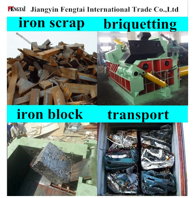 Y81 -6000 Hydraulic Scrap Metal Baling Packing Machine