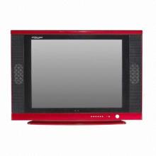 21-inch CRT TV, Normal Flat, Compatible with DVD, VCD, SVCD Formats