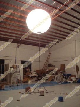 Waterproof, Fireproof Pvc Standing Lighting Balloon , Pvc Or Oxford Inflatable Lighting Balloon