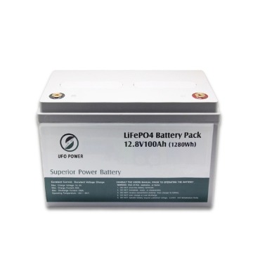 Batería de iones de litio de 12v 100Ah recargable