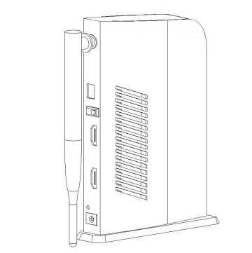 200M HD Extender transmitter and receiver