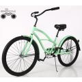 26 pouces vente chaude alliage jantes beach cruiser vélo