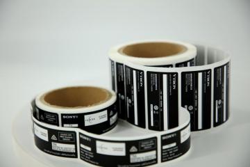 Electronic product label sticker printed customized sticker
