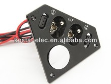 Medium Duty Trianglular Double Futaba/JR Switch Harness