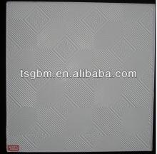 PVC LAMINATED GYPSUM CEILING TILE prices pvc-faced gypsum ceiling board 59.5cm*59.5cm) pvc ceiling