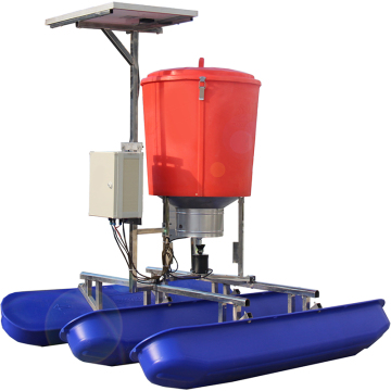 QIANMEI 360 Angle Solar Auto Feeder for Shrimp Pond