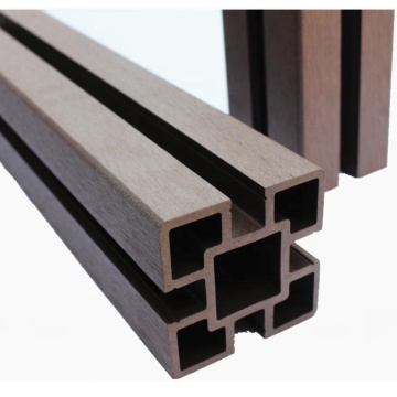 WPC Composite Wood Upright Columns for Outdoor Fence Posts