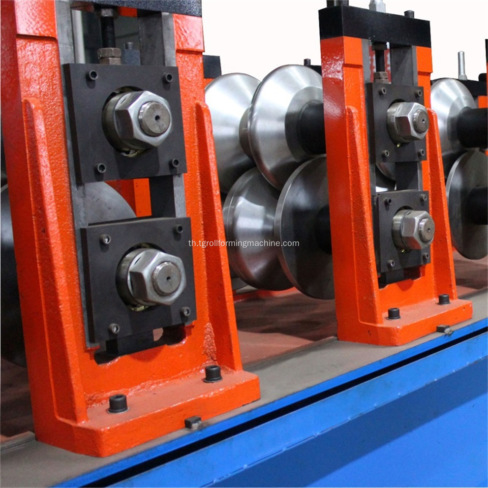 อลูมิเนียม Galvanized Highway Guardrail Roll Forming Machine