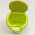 Plastic mini round garbage storage box