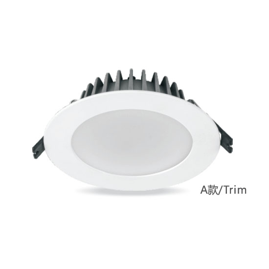 White Recessed 3W LED Downlight