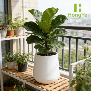 Stylish Small Flower Pot with Unique Cup Design