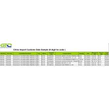 Film Rolls-China Importer tolldata