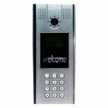 Video Door Phone with Aluminum Alloy Panel and Color Vision