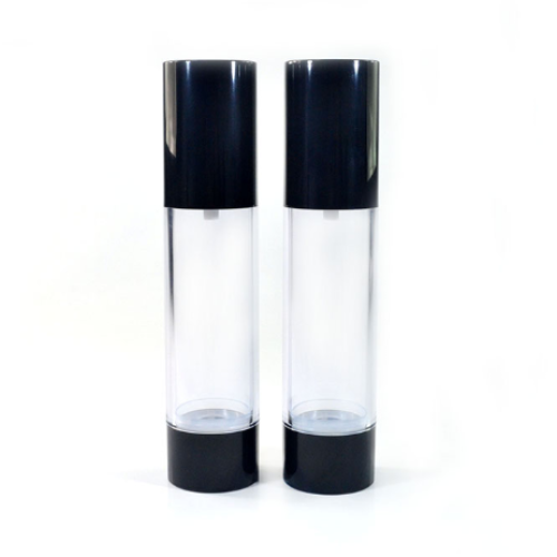 Airless Glass Bottle With Screw Cap