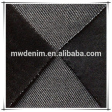 black twil knitted denim fabric stretch denim knit