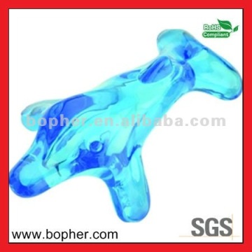 new designed lovely plastic dolphin massager