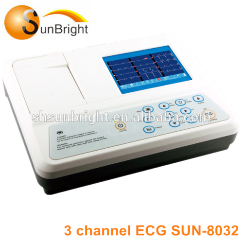 hot sale 3 Channel ECG machine with interpretation