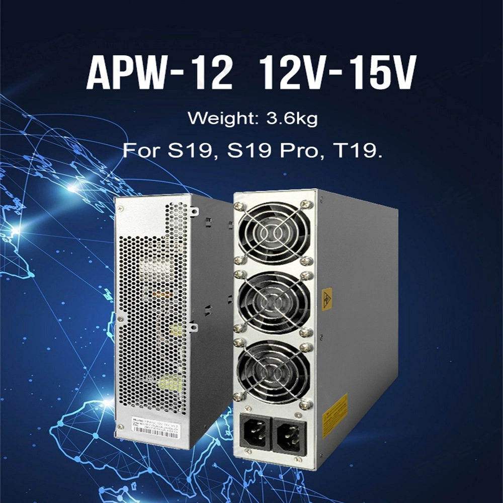 Miner Power Supply Antminer Apw12 PSU for S19, S19 PRO, T19 Models Bitmain Power Supply