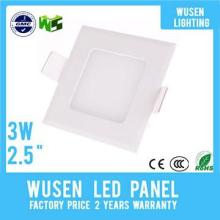 meanwell driver lights led panel lighting square 3w led ceiing light