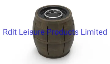 Tonneau Shape Round Table Outdoor Heater with Natural Gas Conversion Kit