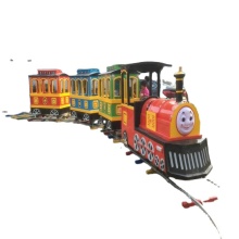 Thomas Track Train Ride with Kids Games at Amusement Park - 14 Seats