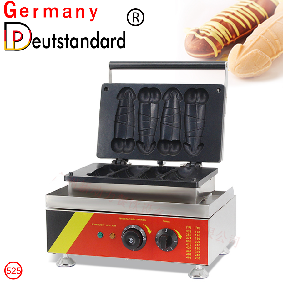 kommerzieller Penis Waffelmaschine mit CE zum Verkauf