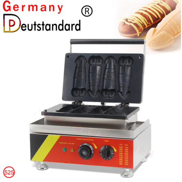 commercial Penis waffle machine with CE for sale
