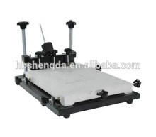 one color manual screen printing table