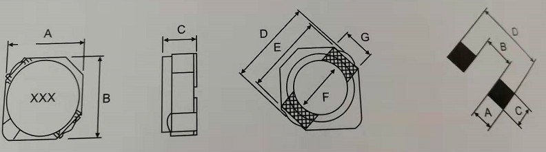 47uH SMD shielded power inductor for car audio