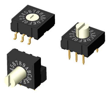 10-16 Position Rotary Coded Switch For Home Applicance