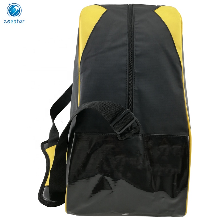 Semi-arc Shaped Tarpaulin Ski Boots Carrier Shoulder Bag Ski Shoes Holder