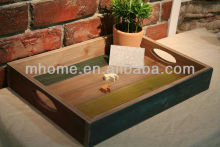 Rustic antique wooden storage pallet ,planter box