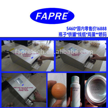 S460K Beverage leechdom,cans and plastic bottle date printer