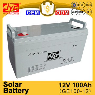 high power 12v 100ah solar battery for solar system