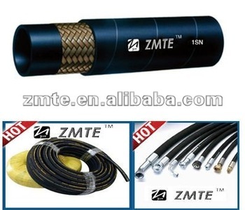 single wire braid reinforced hydraulic rubber hose