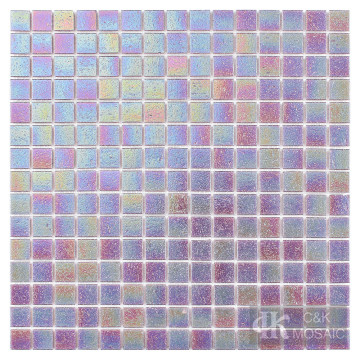 Purple Glass Mosaic Tile For Kitchen