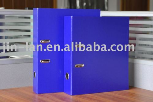 blue color lever arch file